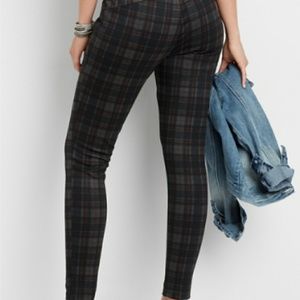 maurices plaid pants